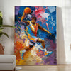 world expressionism stunning green blue poster splash color wall art collection unique gift print sizes A4 cm A0 perfect artwork space