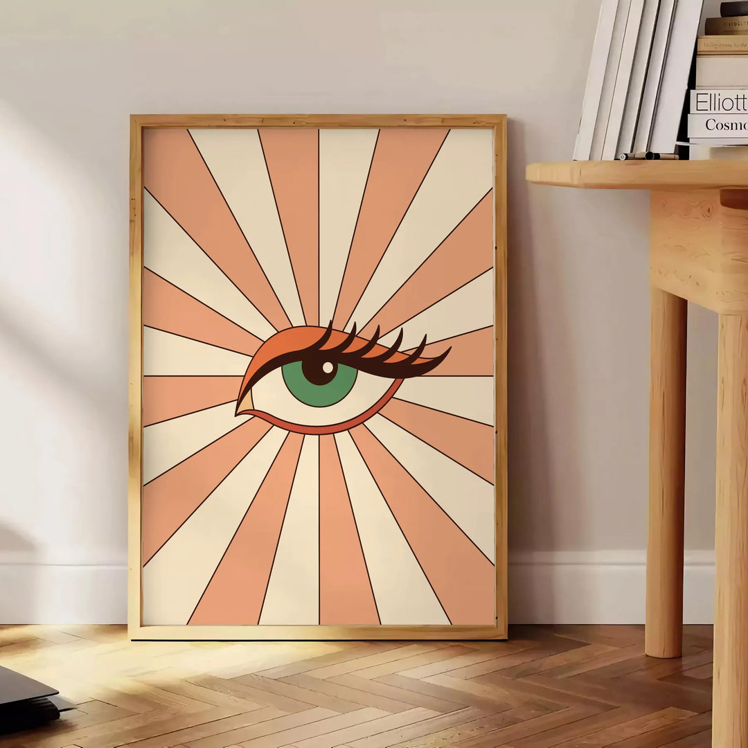 Eyes Popular Print Travel Poster High Quality Frame Premium Print Home Decor Color