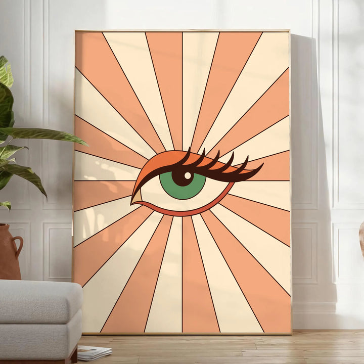 Eyes Popular Print Travel Poster High Quality Frame Premium Print Home Decor Color