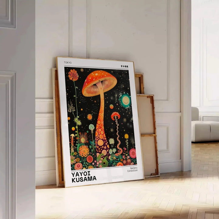 Eyes Yayoi Kusama Poster Travel Poster High Quality Frame Premium Print Home Decor Color