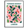 vibrant essence farmer market space stunning poster lush greens warm oranges artwork perfect unique gift accent wall art unframed formats ideal print nature lovers