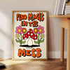 Find Magic Mess poster groovy blend vibrant yellows oranges inspiring wall art perfect touch creativity space unique gift artwork style