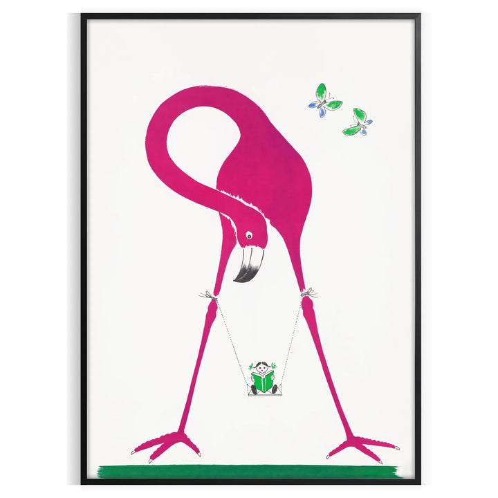 Flamingo Wildlife Print