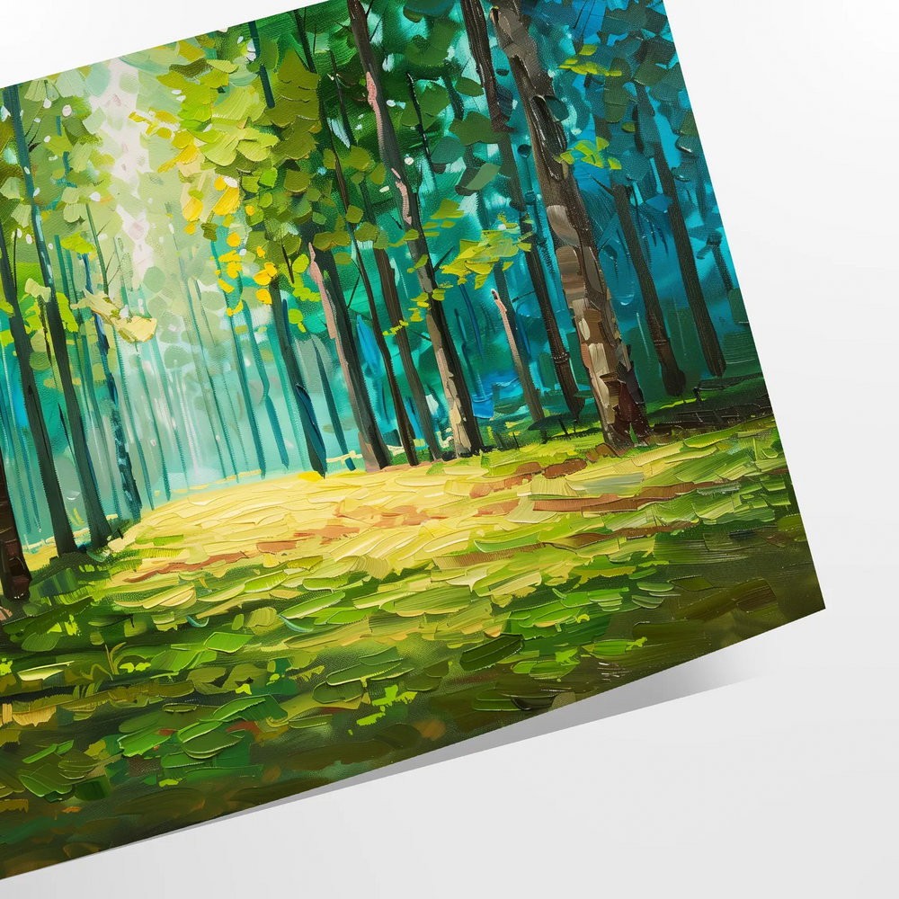 Forest Field Print 1 Travel Poster High Quality Frame Premium Print Home Decor Color