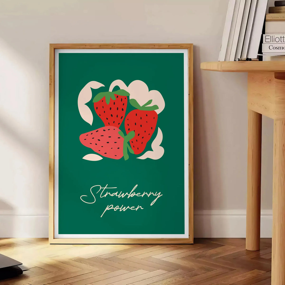 Fruit 1 Art Print Travel Poster High Quality Frame Premium Print Home Decor Color