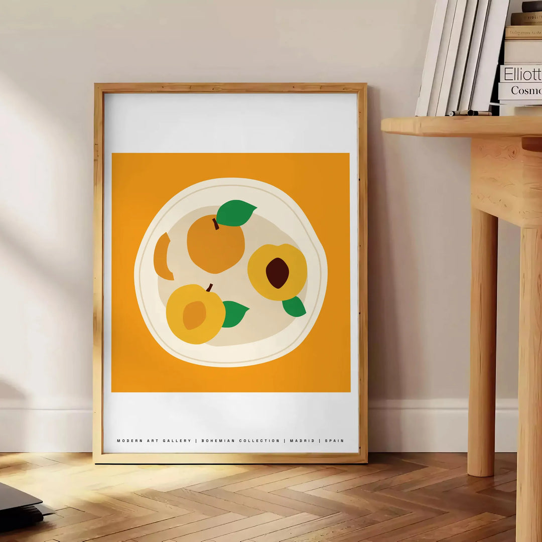 Fruit 2 Print Travel Poster High Quality Frame Premium Print Home Decor Color