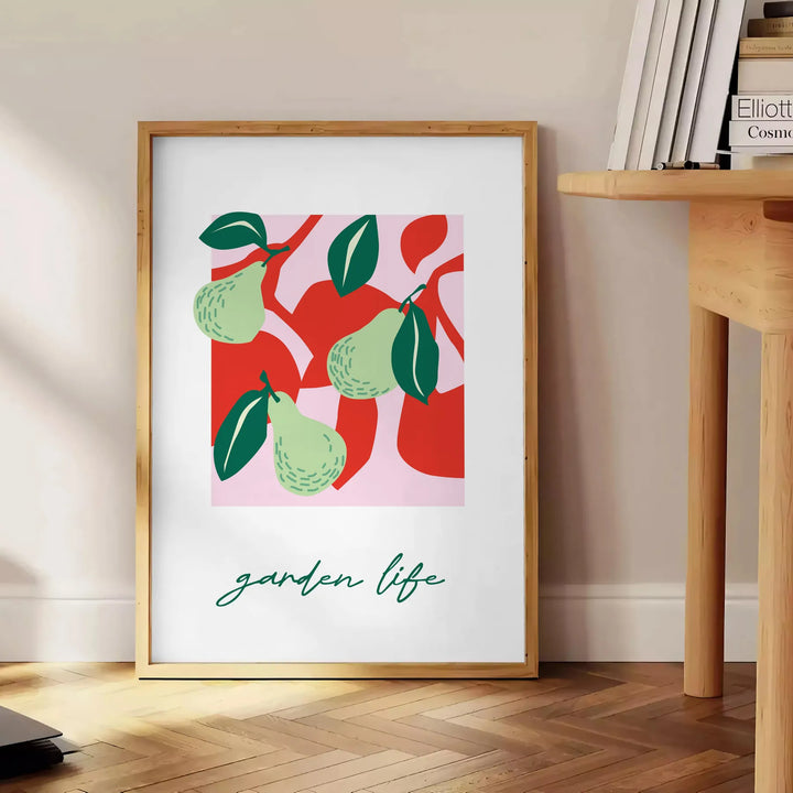 Fruit 3 Wall Art Travel Poster High Quality Frame Premium Print Home Decor Color