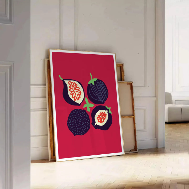 Fruit 5 Art Travel Poster High Quality Frame Premium Print Home Decor Color