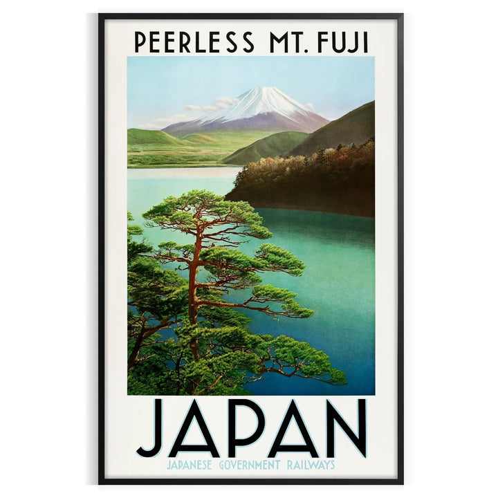 Fuji Japon Affiche de voyage Imprimer