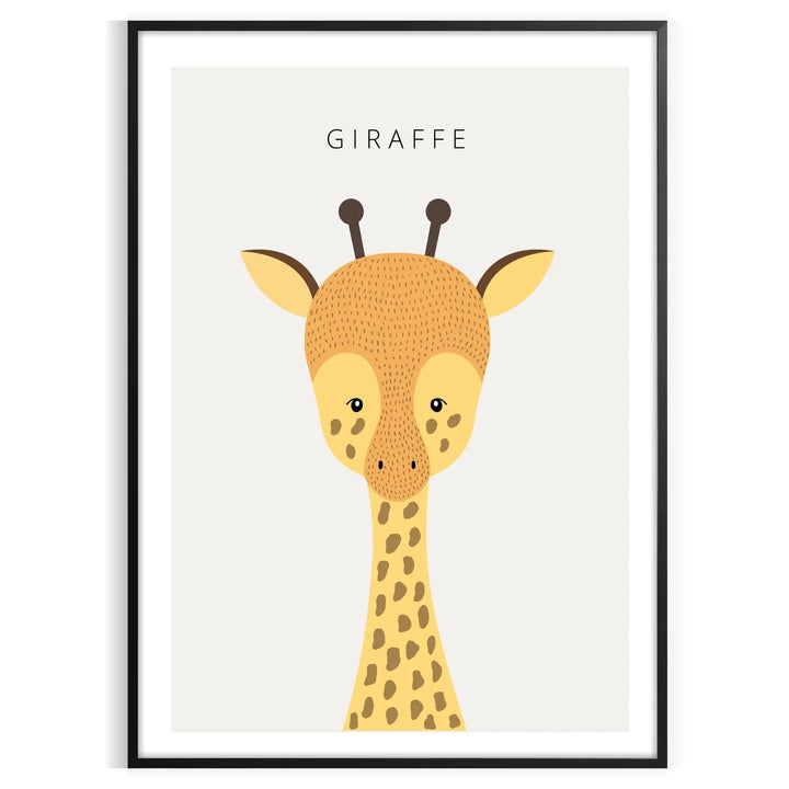 Imprimé animal girafe 