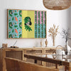 space captivating green gray graphic poster wall art room eye print thoughtful gift various sizes A4 cm A0 stylish touch decor today