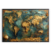 space captivating impasto oil painting poster lush green tones vibrancy room stunning wall art ideal gift centerpiece range sizes A4 cm A0