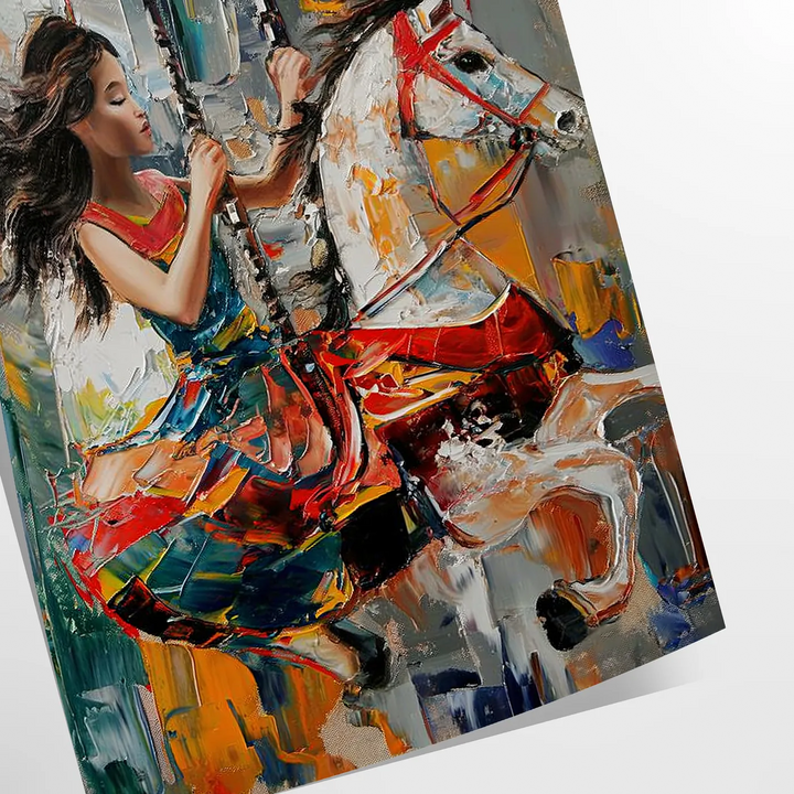 Impasto Oil Painting Print 1 Travel Poster High Quality Frame Premium Print Home Decor Color