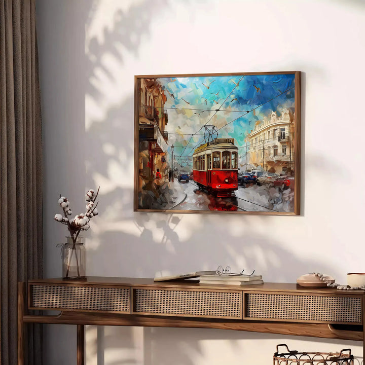 Impasto Oil Painting Print 3 Travel Poster High Quality Frame Premium Print Home Decor Color