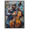 space Impressionism art poster lush greens blues striking wall touch elegance style room perfect gift lovers unframed options