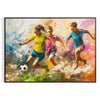 space impressionism art poster vibrant shades green captivating wall print exceptional gift enthusiasts room artwork