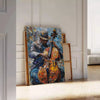 space Impressionism art poster lush greens blues striking wall touch elegance style room perfect gift lovers unframed options