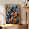 space Impressionism art poster lush greens blues striking wall touch elegance style room perfect gift lovers unframed options