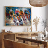 space serene beauty Impressionism art poster lush greens tranquil blues wall enthusiasts unique gift room ambiance unframed print