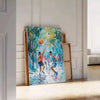 space stunning Impressionism art poster vibrant greens blues wall thoughtful gift print touch elegance inspiration room multiple sizes A4 cm A0