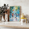 space stunning Impressionism art poster vibrant greens blues wall thoughtful gift print touch elegance inspiration room multiple sizes A4 cm A0