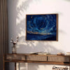 space captivating impressionism poster serene shades green blue wall art room thoughtful gift tranquility style home various print sizes A4 cm A0