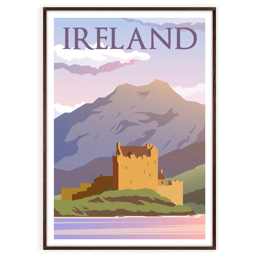 Irlande Imprimer Affiche de voyage