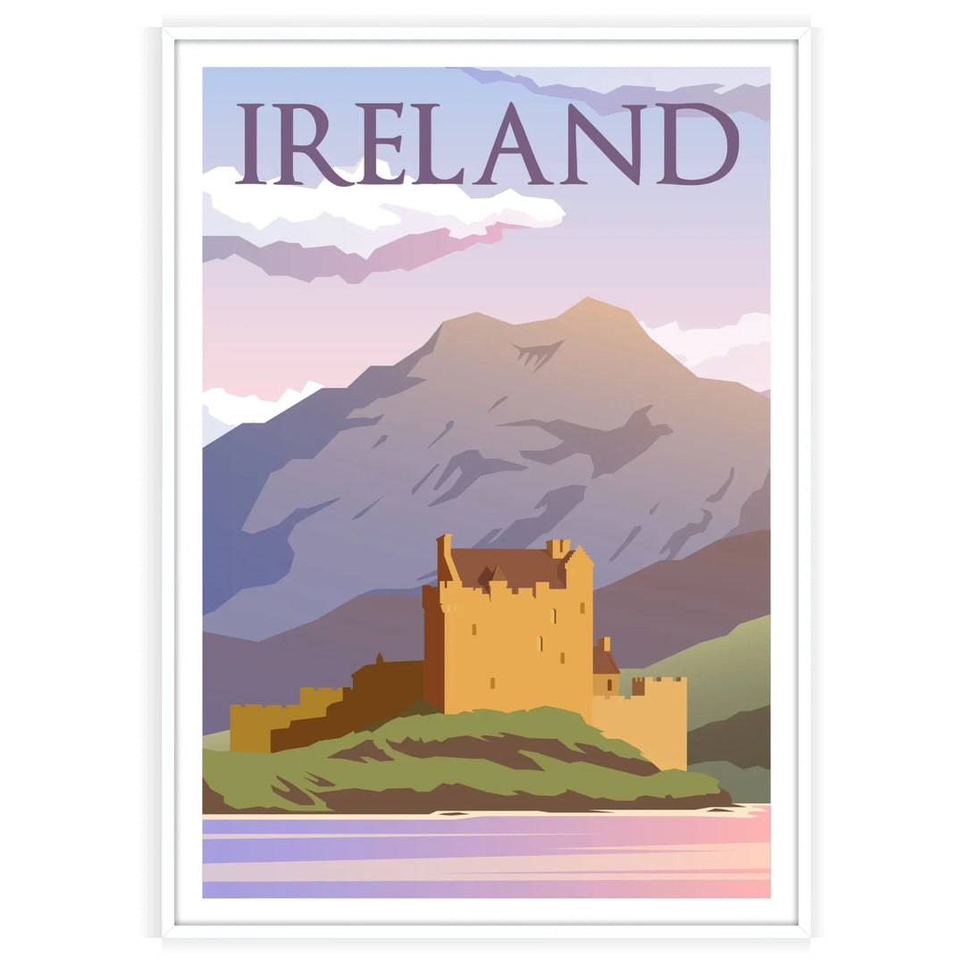 Irlande Imprimer Affiche de voyage