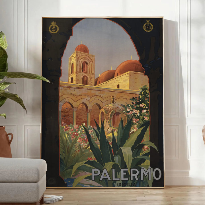 Italy Travel Poster Art Print Travel Poster High Quality Frame Premium Print Home Decor Color