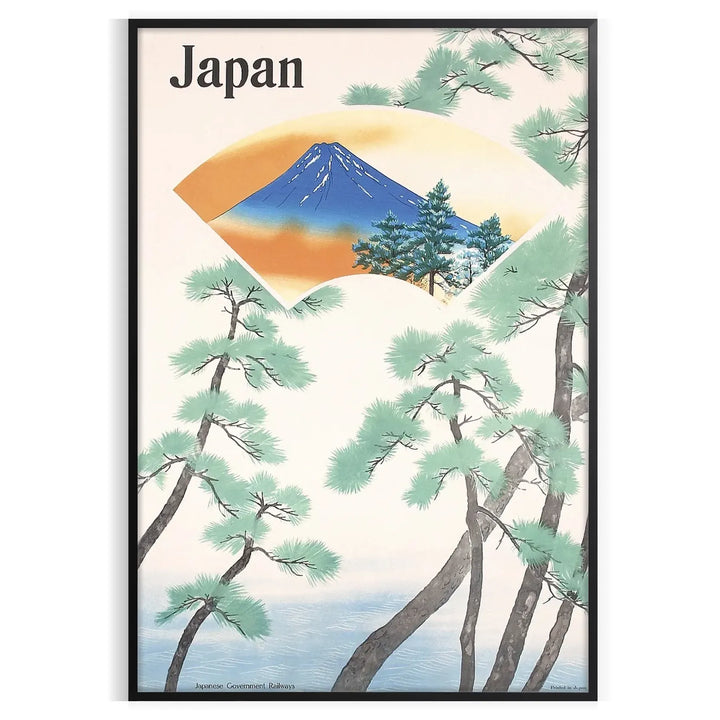 Japon Mont Fuji Affiche de voyage Impression 