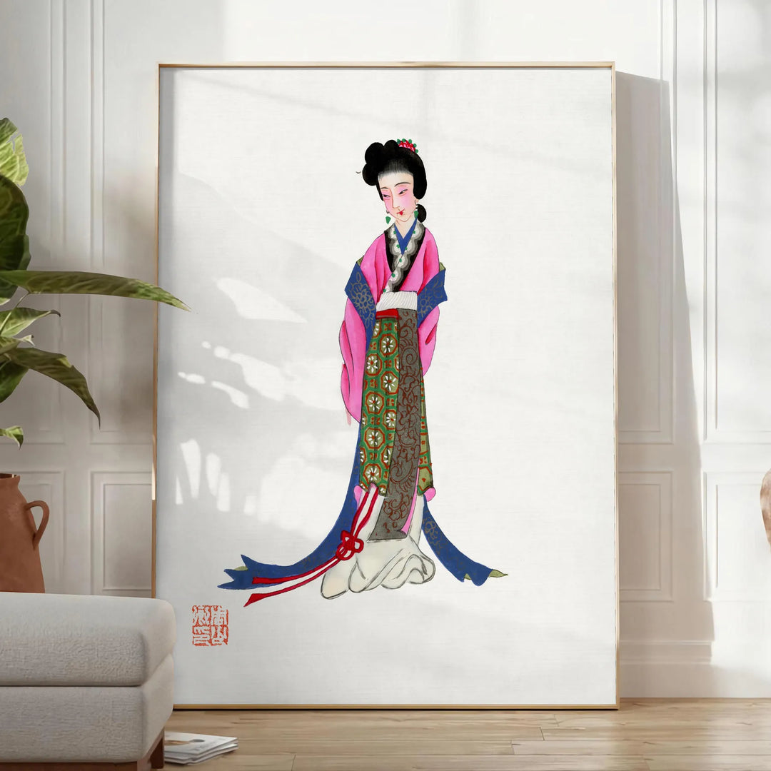 Japanese Art Print Travel Poster High Quality Frame Premium Print Home Decor Color