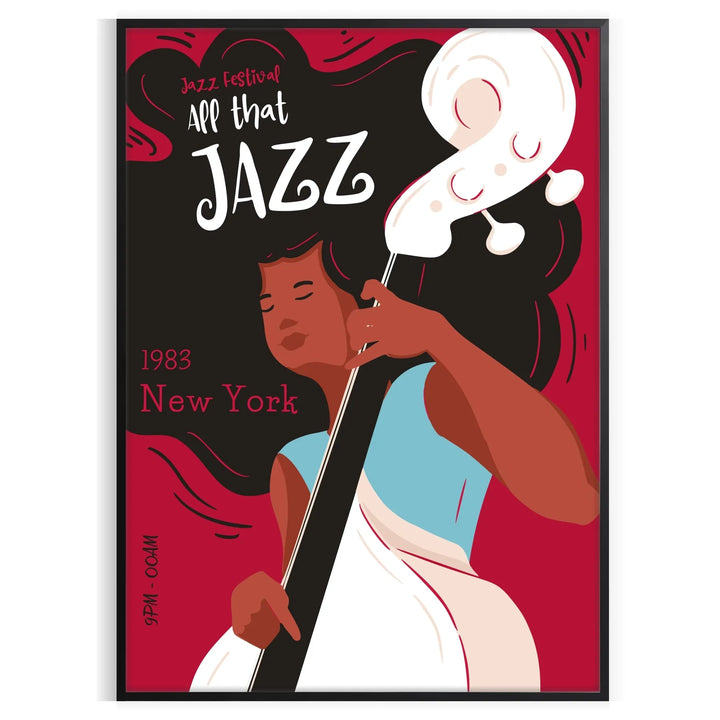 Jazz Festival Music Print