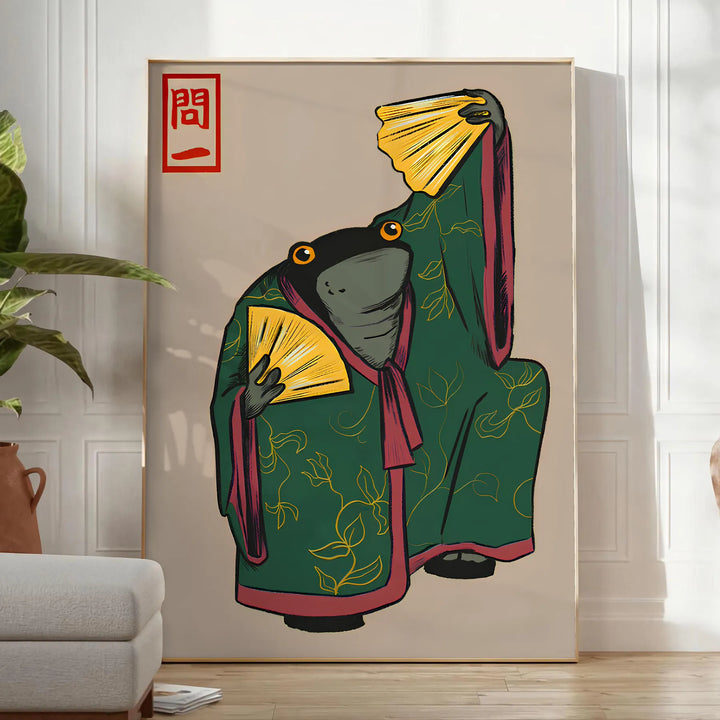 Kimono Matsumoto Hoji Japan Poster Travel Poster High Quality Frame Premium Print Home Decor Color