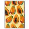 kitchen decor vibrant 50 poster lively blend green orange hues wall art thoughtful gift unique print life space available A4 cm A0