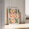 kitchen vibrant 107 poster bold green orange hues lively touch artwork perfect wall art addition unique gift culinary lovers various print sizes A4 cm A0