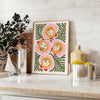 kitchen vibrant 107 poster bold green orange hues lively touch artwork perfect wall art addition unique gift culinary lovers various print sizes A4 cm A0