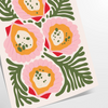 kitchen vibrant 107 poster bold green orange hues lively touch artwork perfect wall art addition unique gift culinary lovers various print sizes A4 cm A0