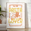 space Kitchen 41 Art Poster vibrant yellow orange hues captivating print perfect wall addition unique gift enthusiast style