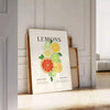 culinary space vibrant Kitchen 48 poster stylish blend gray orange hues eye wall art perfect gift food enthusiasts unframed options decor