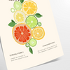 culinary space vibrant Kitchen 48 poster stylish blend gray orange hues eye wall art perfect gift food enthusiasts unframed options decor