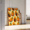 kitchen decor vibrant 50 poster lively blend green orange hues wall art thoughtful gift unique print life space available A4 cm A0