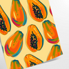 kitchen decor vibrant 50 poster lively blend green orange hues wall art thoughtful gift unique print life space available A4 cm A0