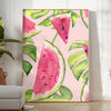 kitchen space vibrant 54 poster lively blend green red hues captivating wall art perfect gift splash color room unframed options style