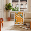 kitchen decor vibrant 75 poster greens oranges stunning wall art unique print thoughtful gift variety sizes A4 cm A0