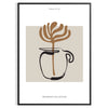 space Lagom Boho Poster perfect blend minimalist charm bohemian flair captivating wall art ideal gift decor enthusiast framed print unframed artwork style