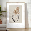 space colorful boho wall art poster lagom theme elegant black green hues captivating artwork ideal gift decor unframed options convenience