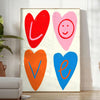 essence love vibrant blue orange poster stunning piece wall art perfect warmth space heartfelt gift walls exquisite artwork print sizes A4 cm A0
