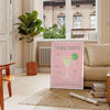 espace affiche cocktail Margarita teintes vibrantes vert orange cadeau parfait amateurs cocktails amoureux design formats A4 cm 60x80 A0