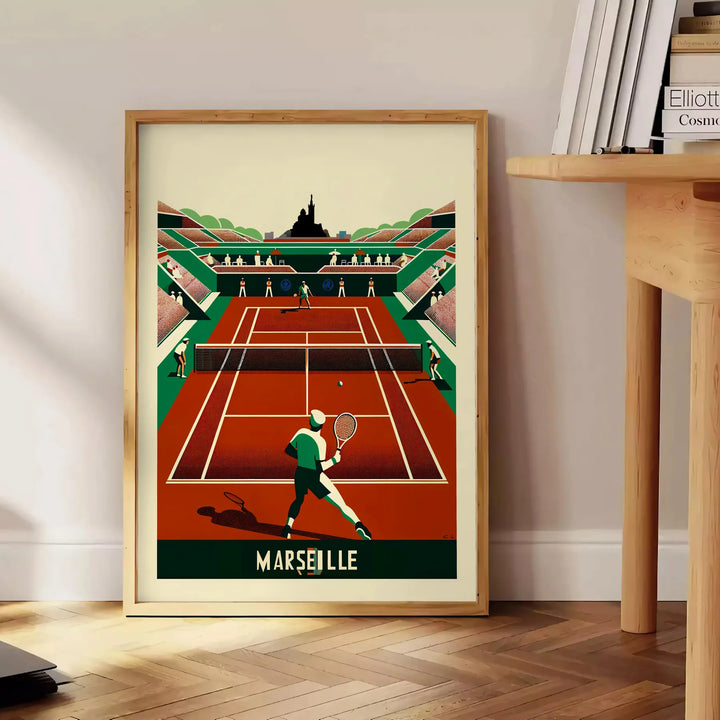 Affiche Marseille Tennis