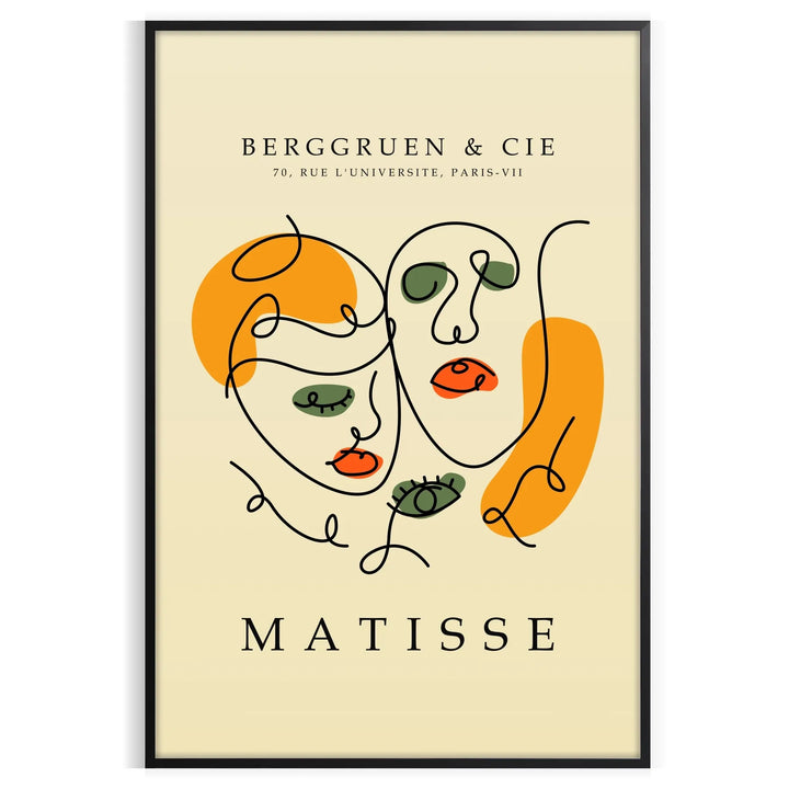 Matisse Papier Découpés Art Print 4 Travel Poster High Quality Frame Premium Print Home Decor Color